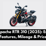 TVS Apache RTR 310 (2025): Engine, Features, Mileage & Price