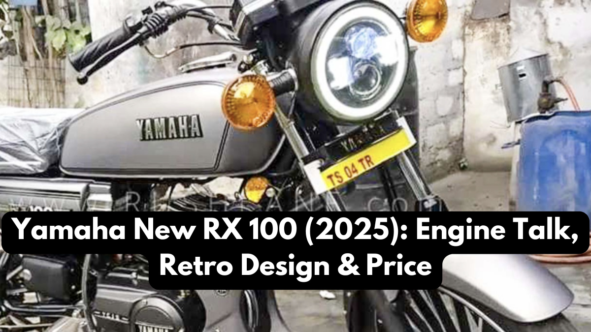 Yamaha New RX 100 (2025): Engine Talk, Retro Design & Price