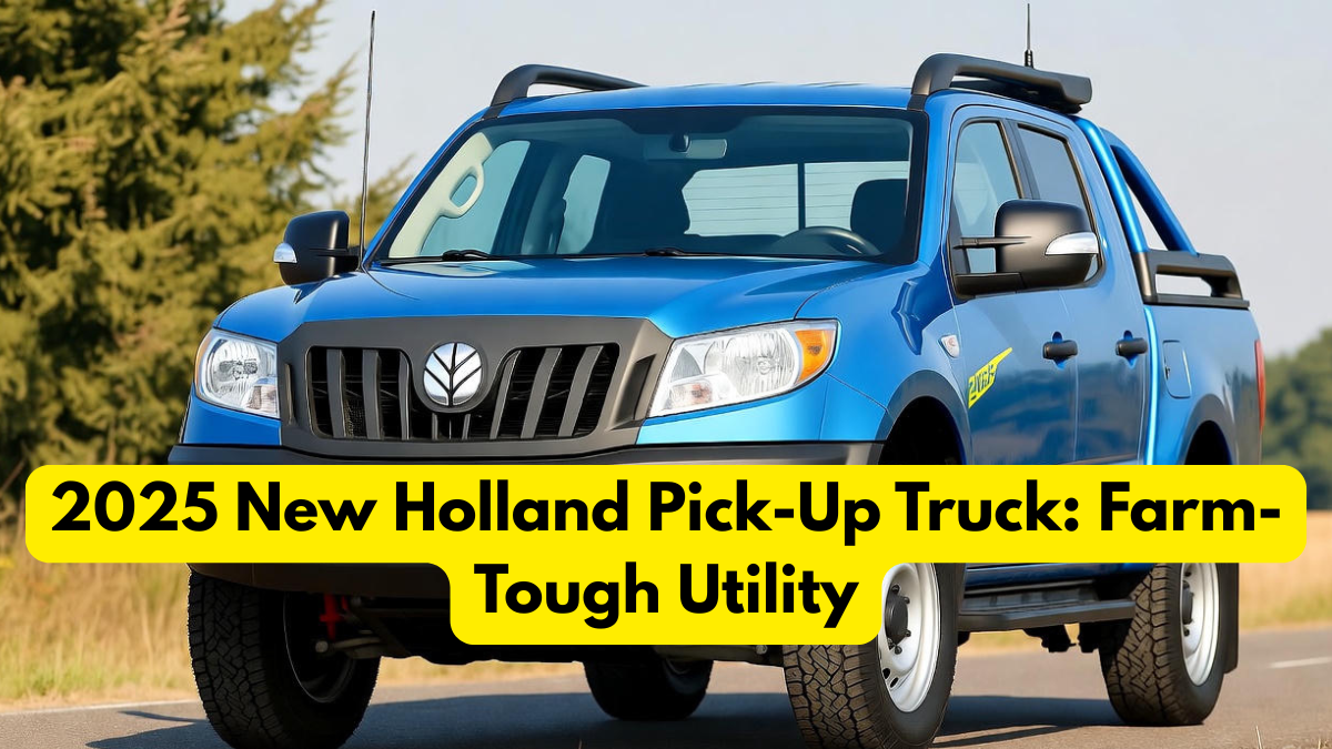 2025 New Holland Pick-Up Truck: Farm-Tough Utility