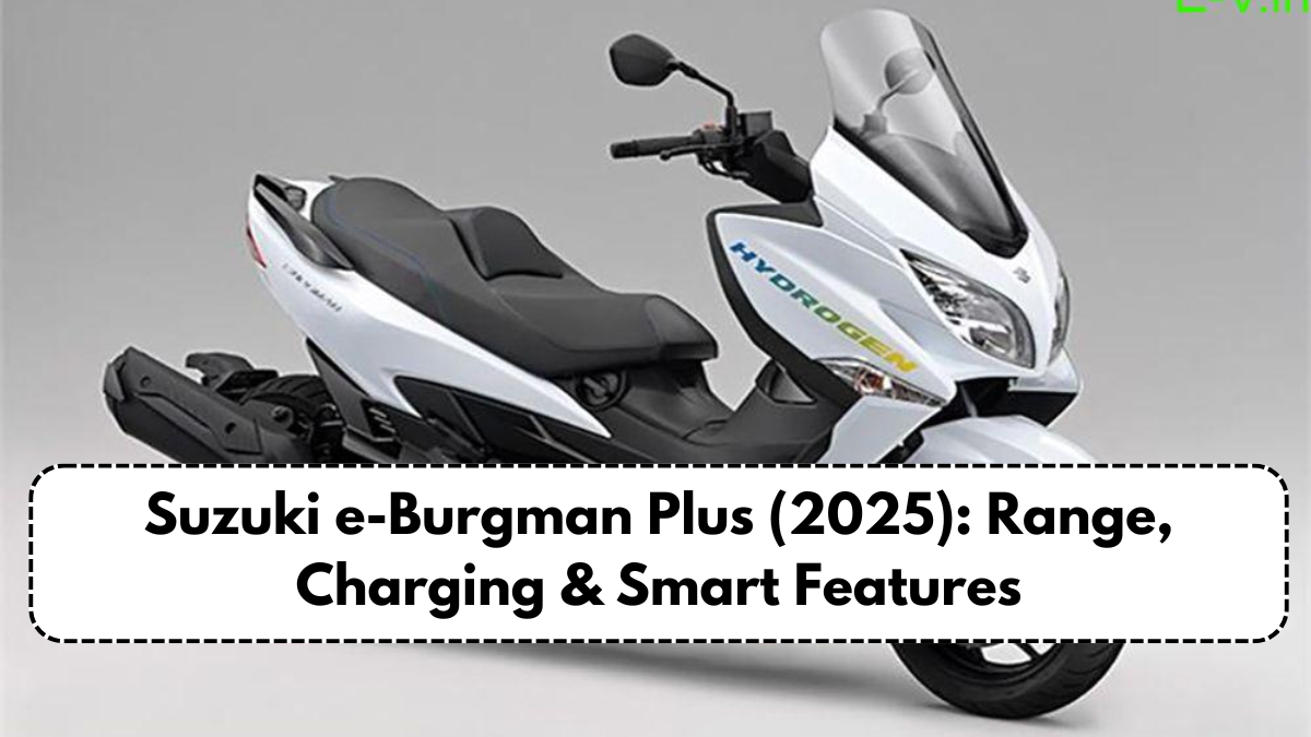 Suzuki e-Burgman Plus (2025): Range, Charging & Smart Features