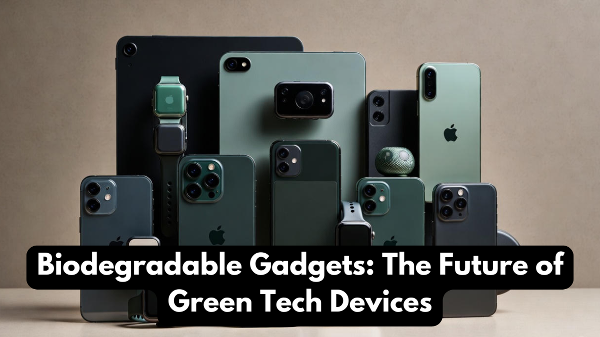 Biodegradable Gadgets: The Future of Green Tech Devices