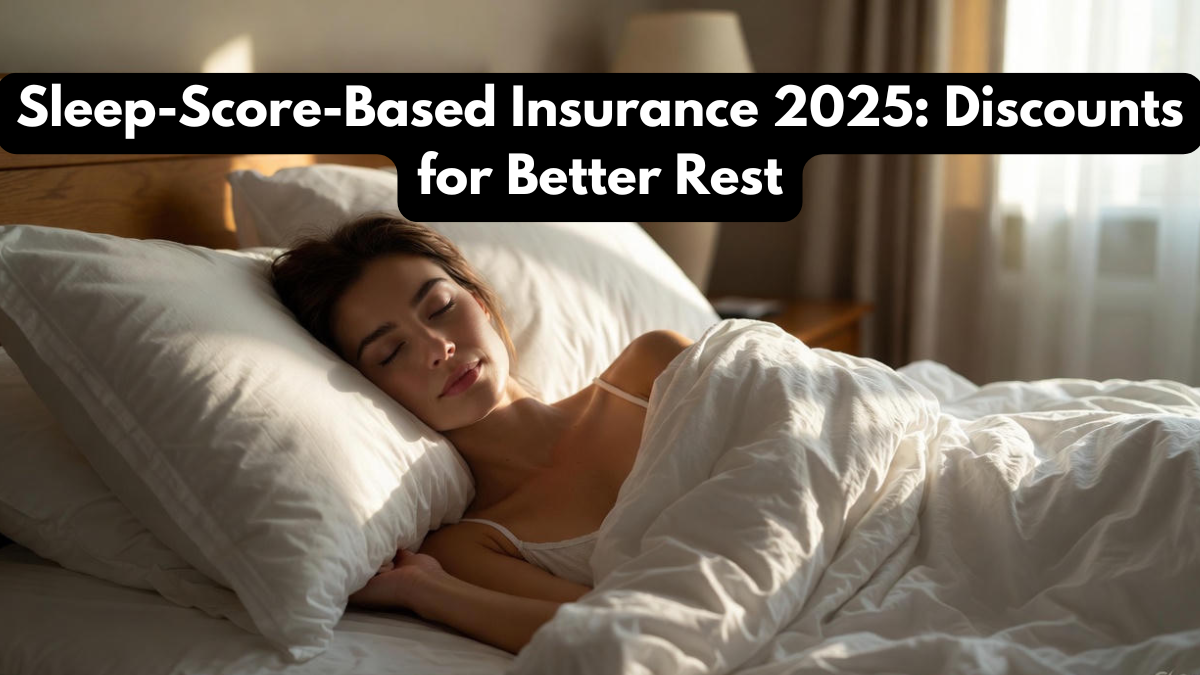 Sleep-Score-Based Insurance 2025: Discounts for Better Rest