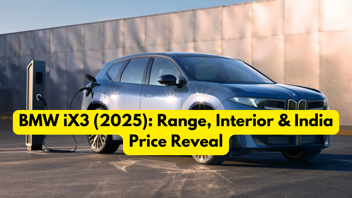 BMW iX3 (2025): Range, Interior & India Price Reveal
