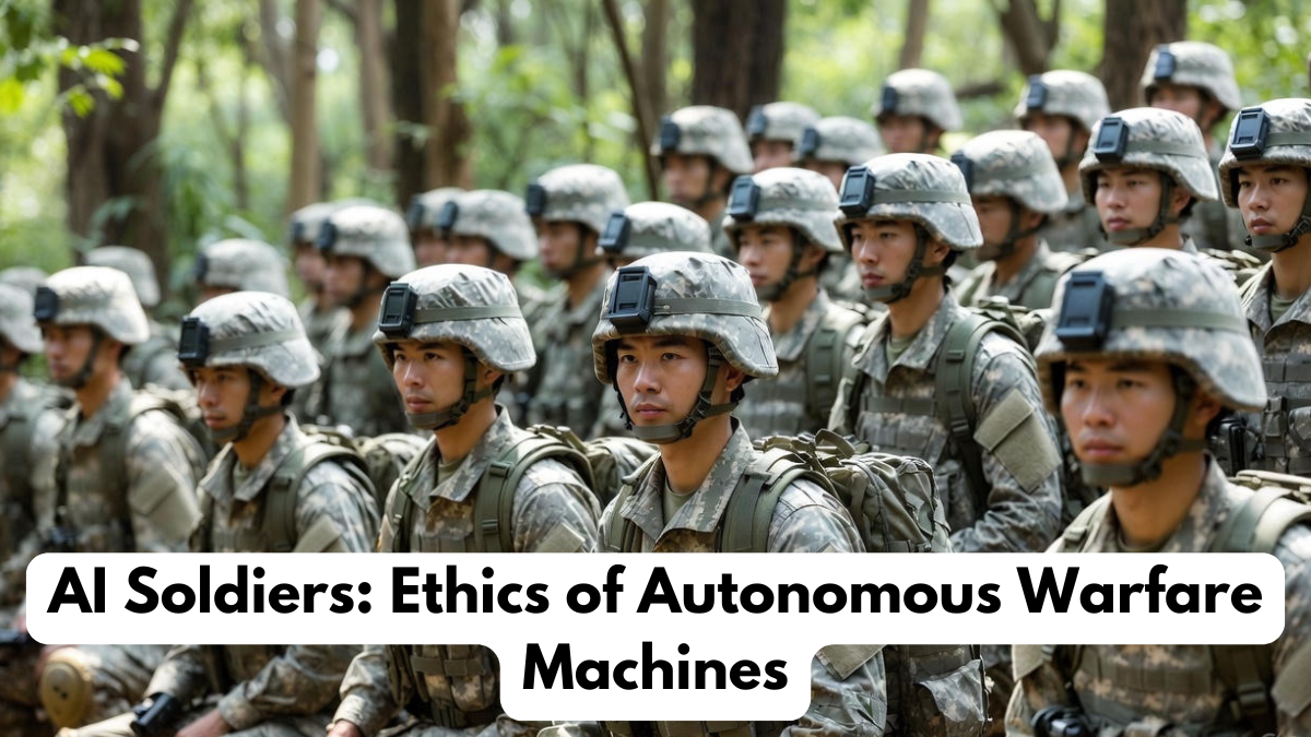 AI Soldiers: Ethics of Autonomous Warfare Machines