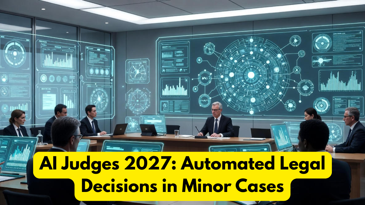 AI Judges 2027: Automated Legal Decisions in Minor Cases