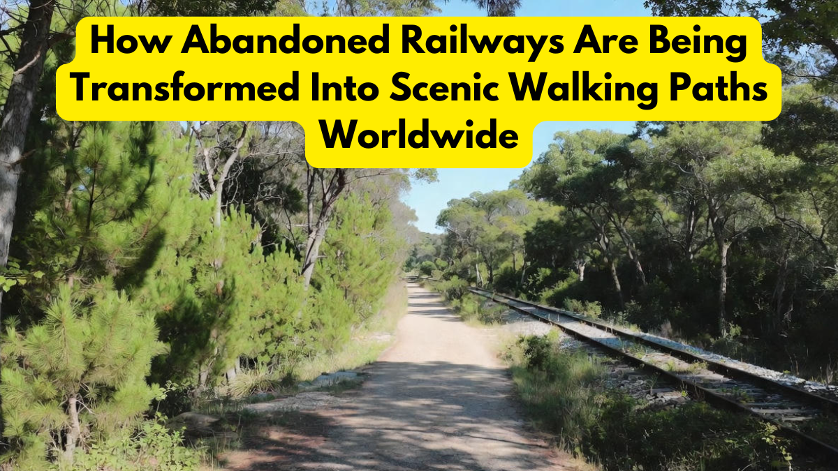 How Abandoned Railways Are Being Transformed Into Scenic Walking Paths Worldwide