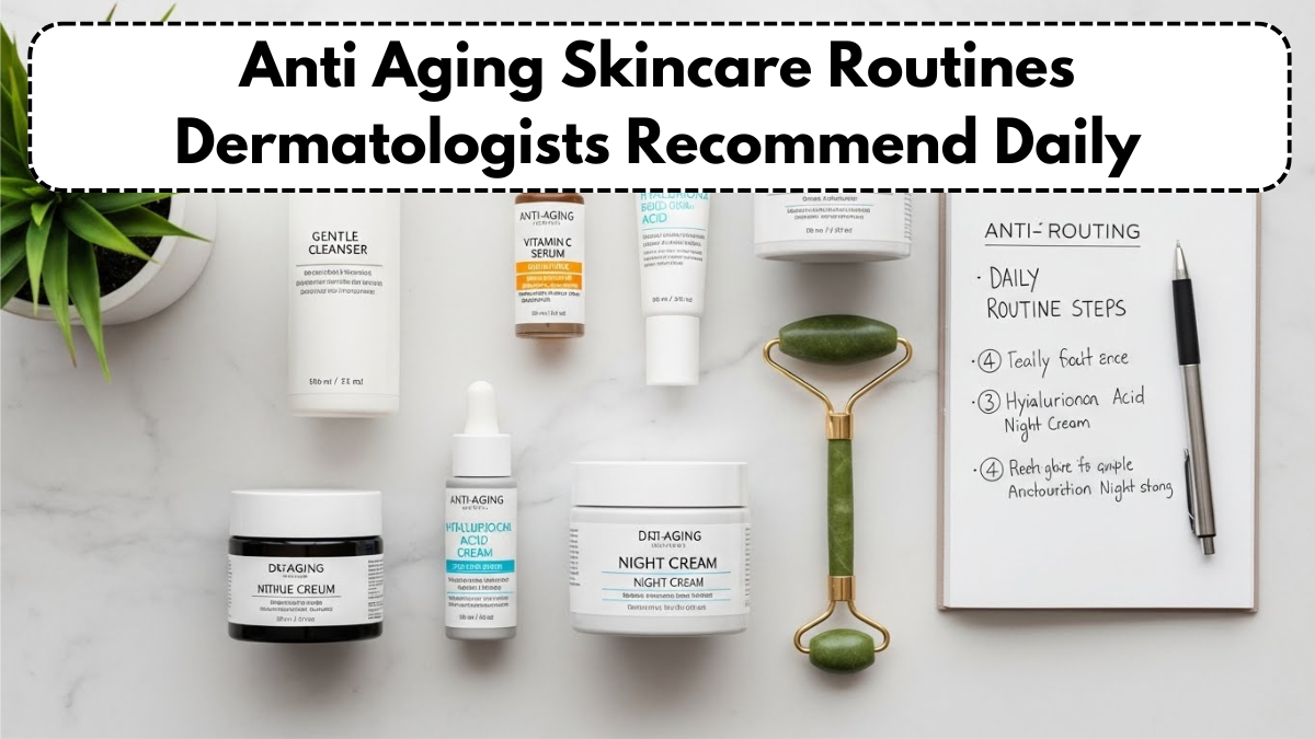 Anti Aging Skincare Routines Dermatologists Recommend Daily