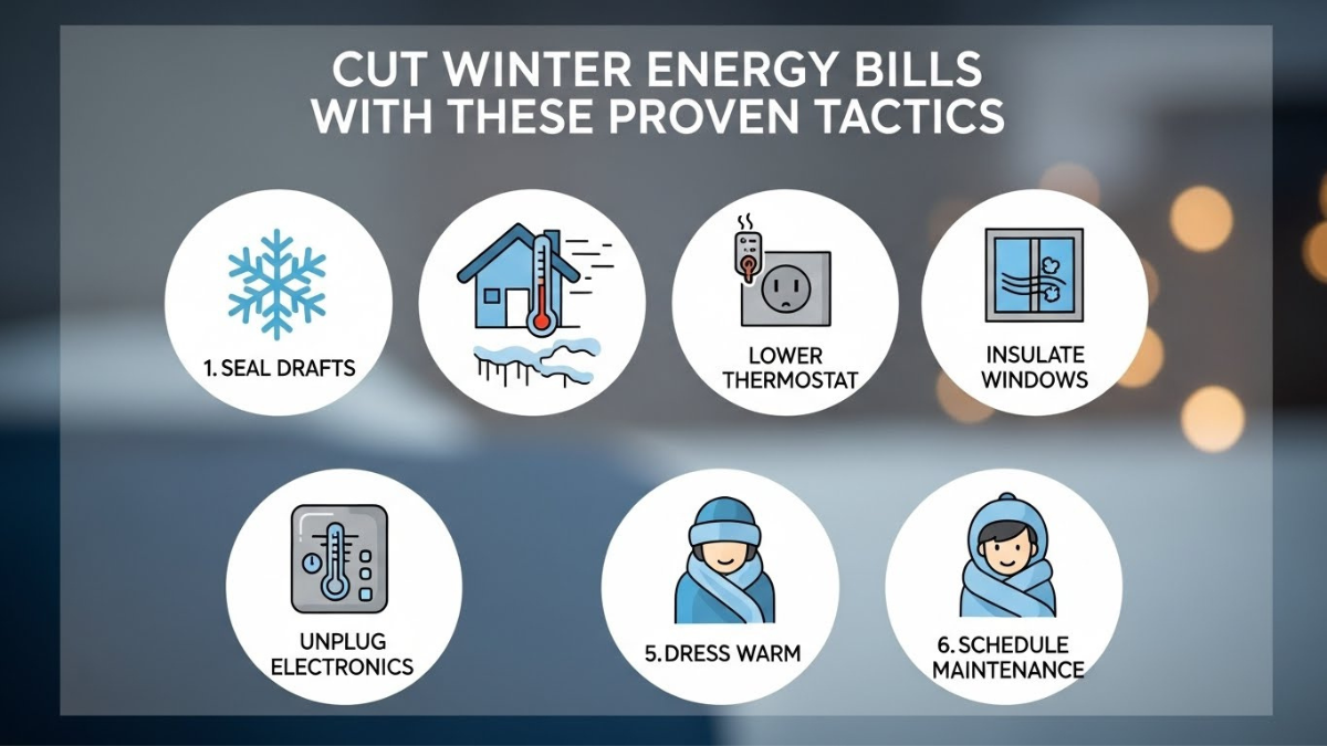 Cut winter energy bills with these proven tactics