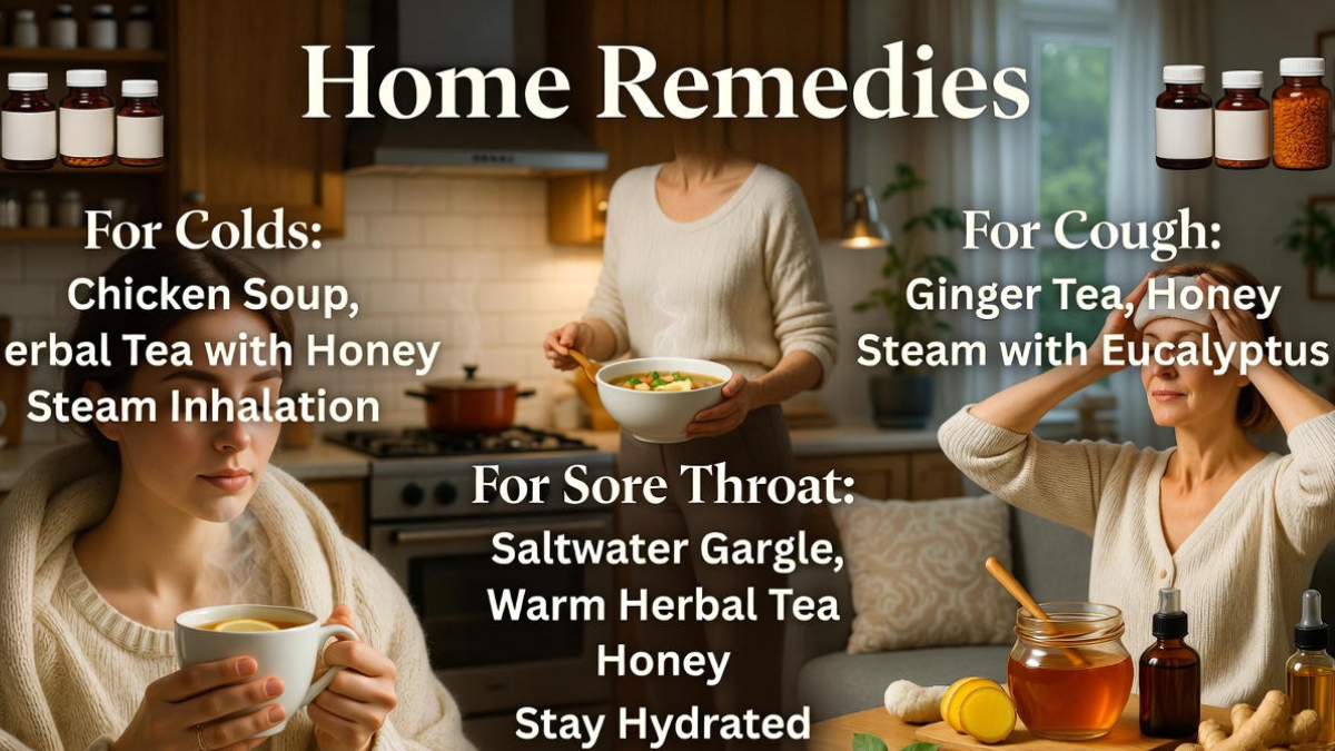 Home remedies to treat common winter illnesses quickly