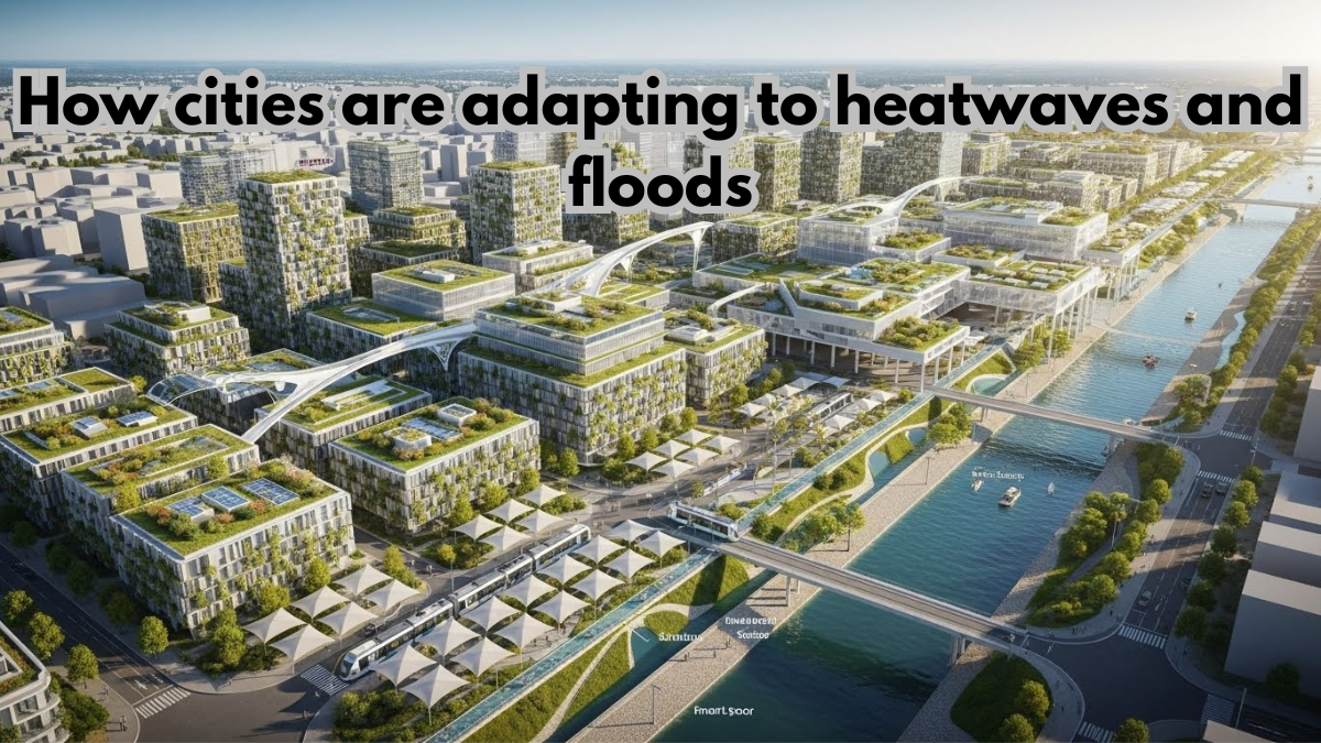 How cities are adapting to heatwaves and floods
