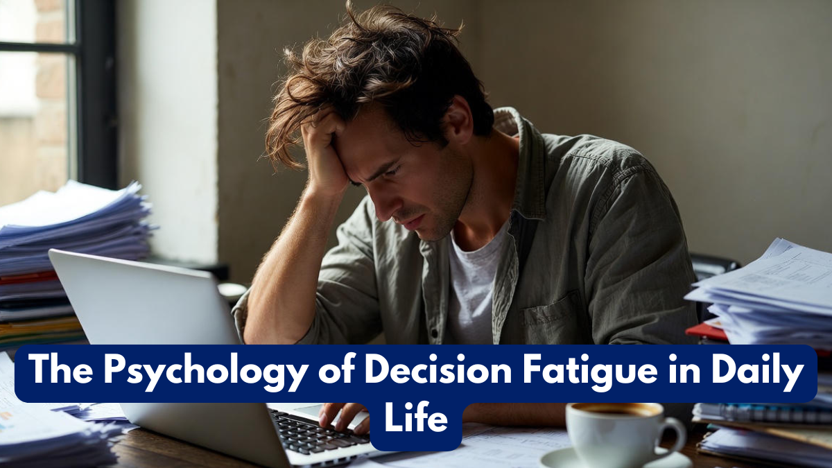 The Psychology of Decision Fatigue in Daily Life