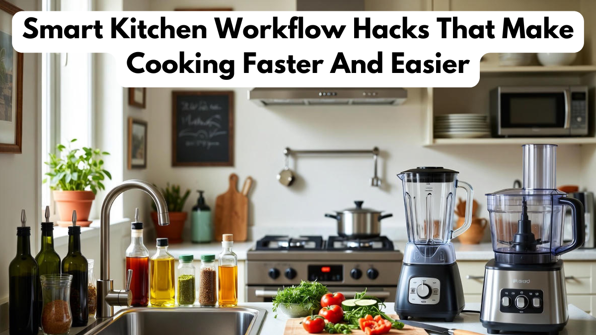 Smart Kitchen Workflow Hacks That Make Cooking Faster And Easier