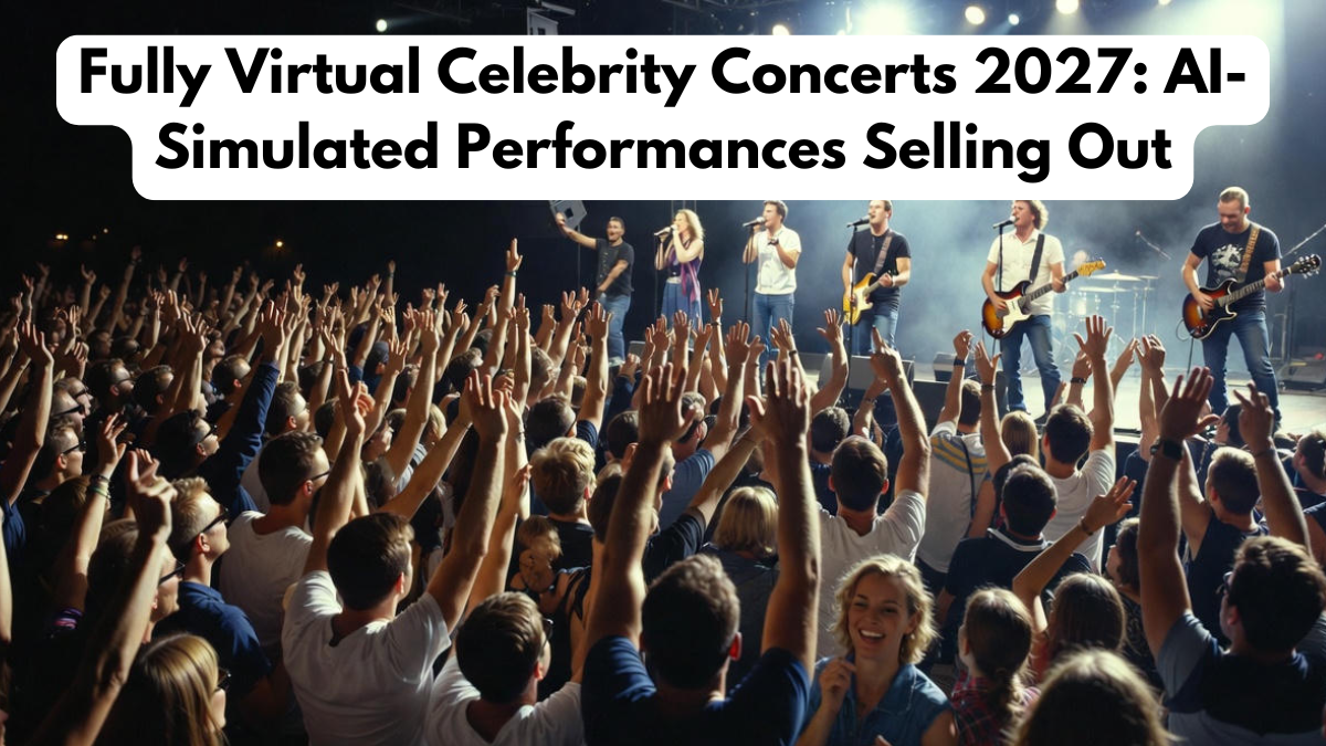 Fully Virtual Celebrity Concerts 2027: AI-Simulated Performances Selling Out