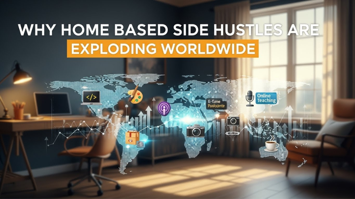 Why Home Based Side Hustles Are Exploding Worldwide
