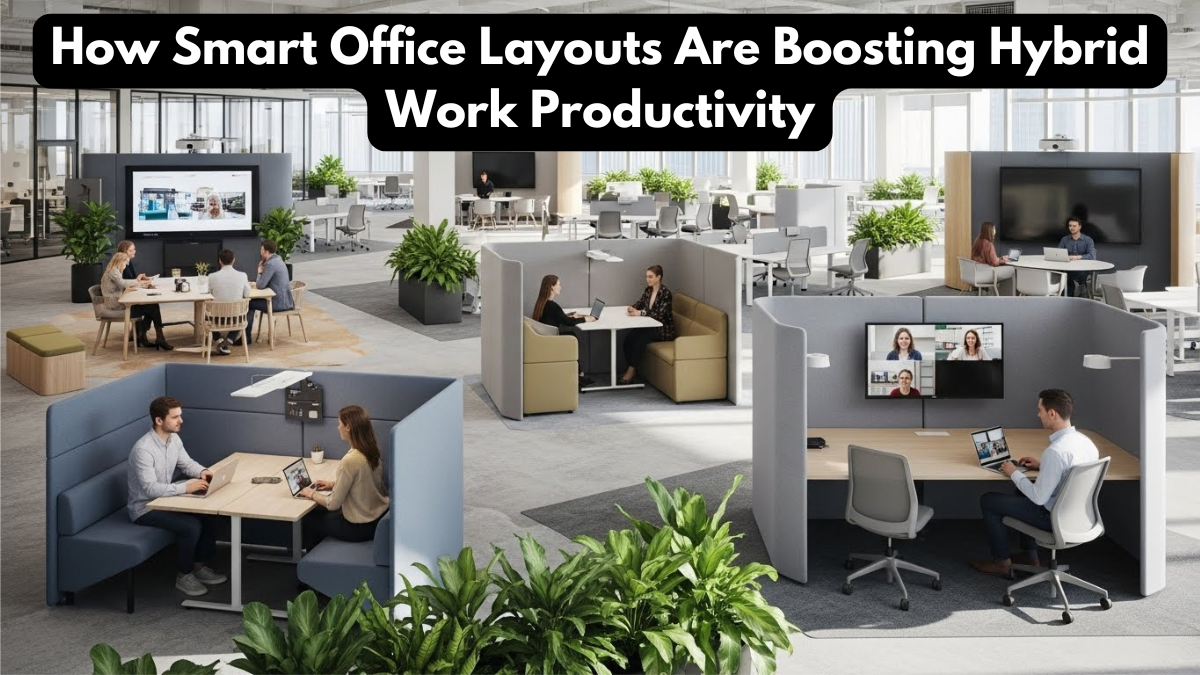 How Smart Office Layouts Are Boosting Hybrid Work Productivity