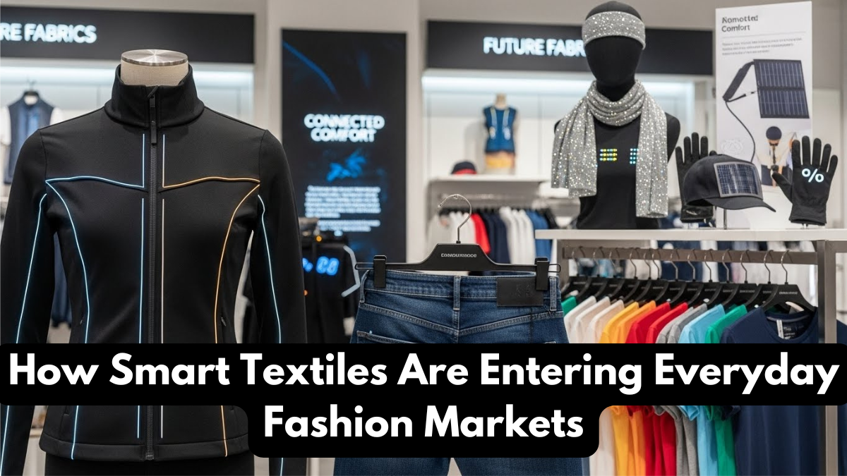 How Smart Textiles Are Entering Everyday Fashion Markets