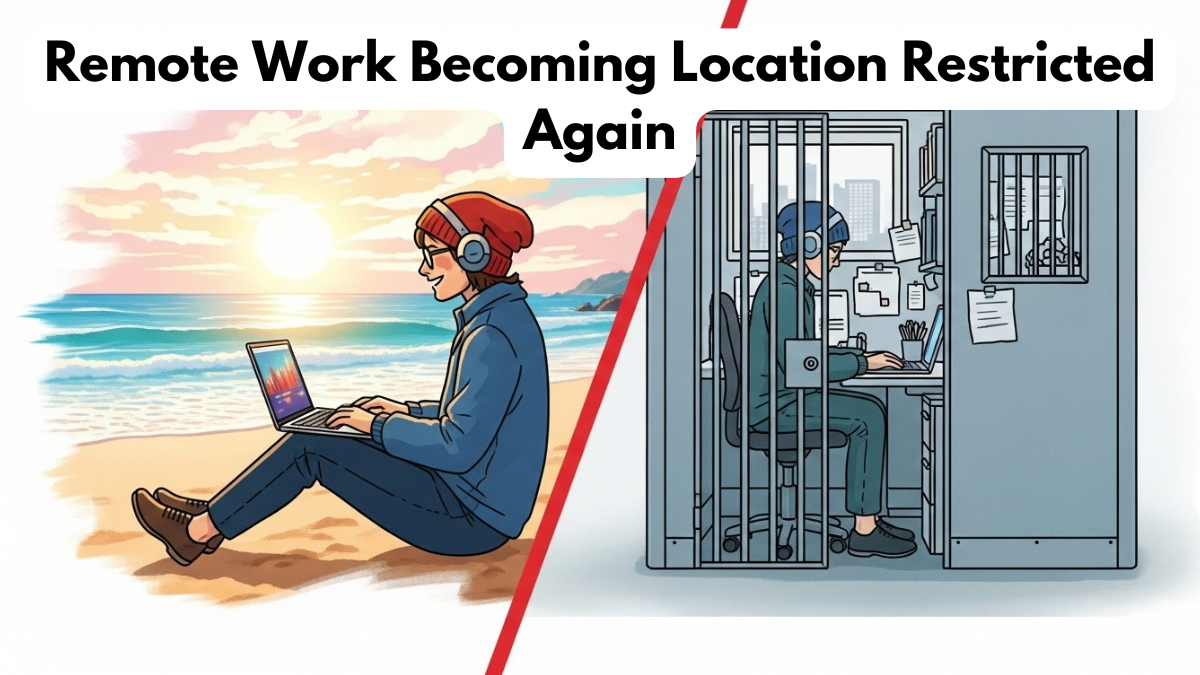 Remote Work Becoming Location Restricted Again