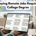 High Paying Remote Jobs Requiring No College Degree