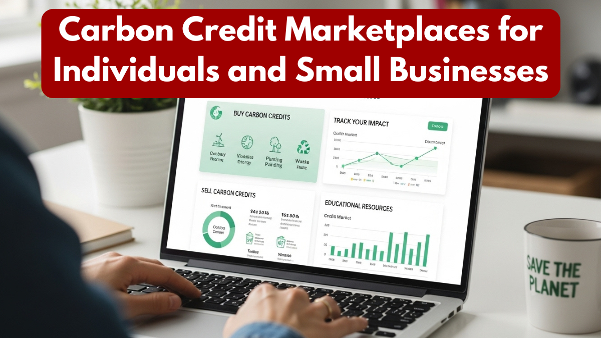 Carbon Credit Marketplaces for Individuals and Small Businesses