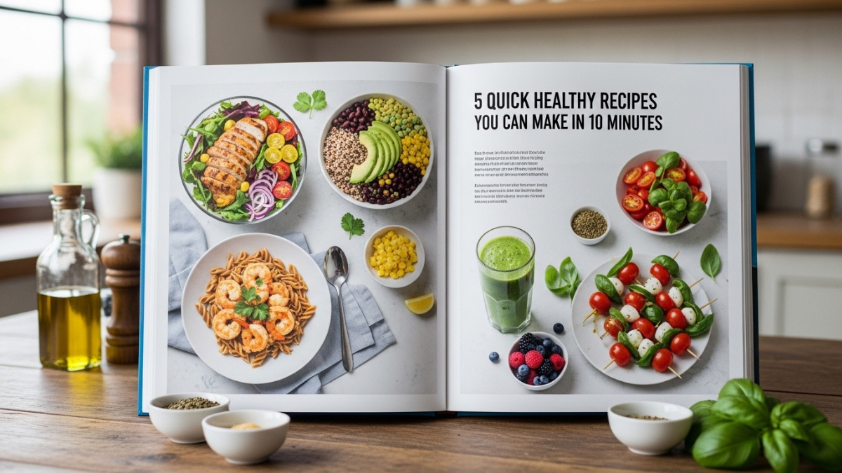 5 Quick Healthy Recipes You Can Make in 10 Minutes