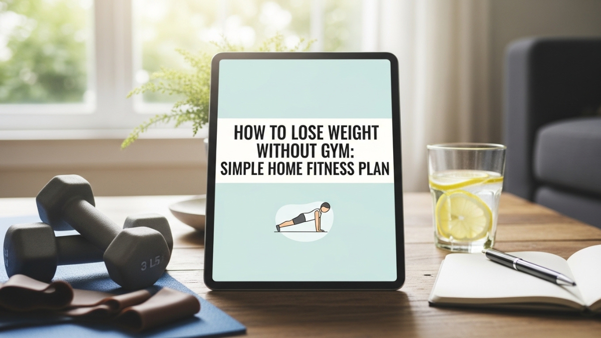 How to Lose Weight Without Gym: Simple Home Fitness Plan