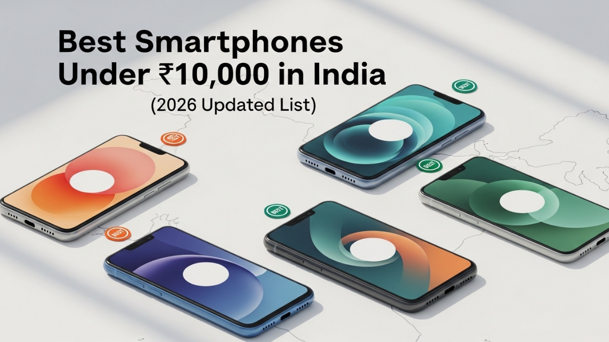 Best Smartphones Under ₹10,000 in India (2026 Updated List)
