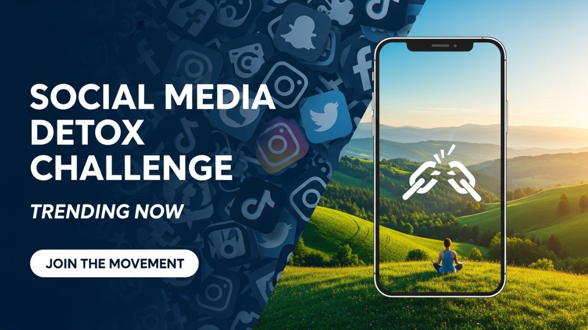 Social Media Detox Challenge Trending Now