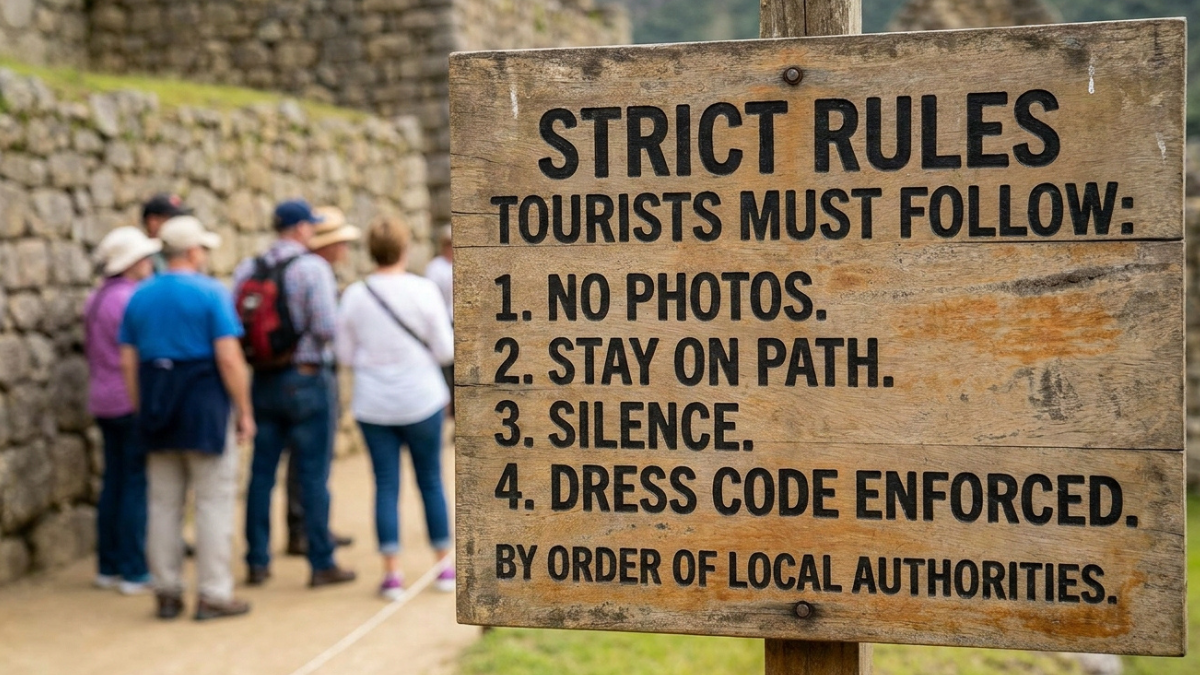Strict Rules Tourists Must Follow in Some Countries