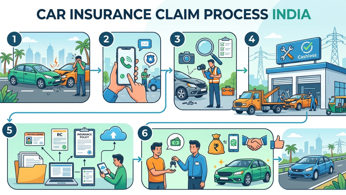 Car Insurance Claim Process India Explained